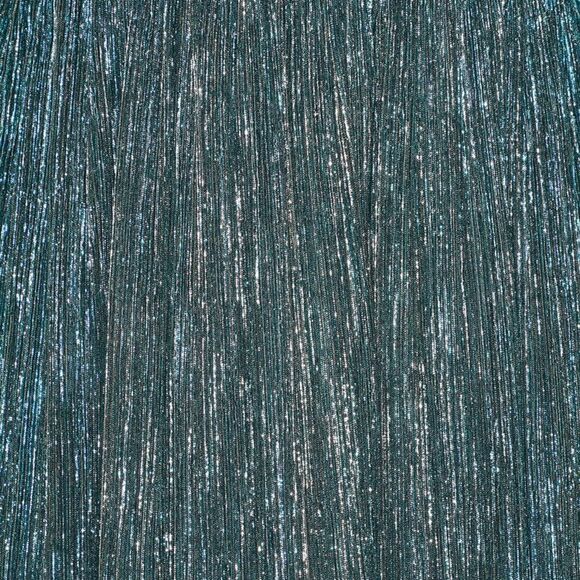 ✨ Lulus Ailey Twist Plunge Metallic Skater Dress ✨ - Picture 12 of 16